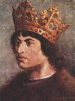 King Alexander Jagiello - Painting by Jan Matejko