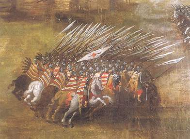 Hussars at the Battle of Kluszyn 1610
